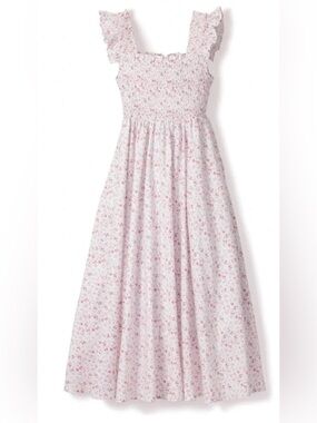 Petite‎ Plume Women's Twill Margaux Dress Dorset Cotton Ditsy Floral S